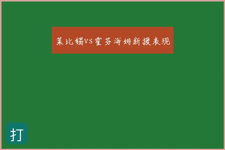 莱比锡vs霍芬海姆新援表现